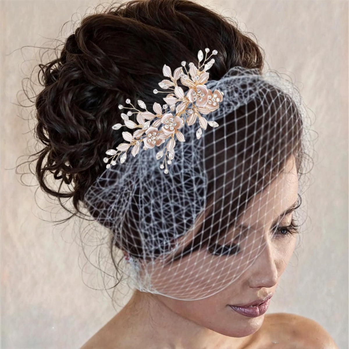 Birdcage Blusher Wedding Veil